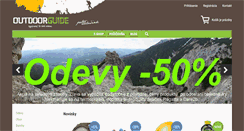 Desktop Screenshot of outdoorguide.sk