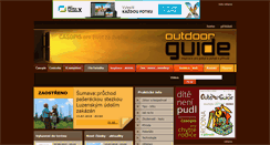 Desktop Screenshot of outdoorguide.cz